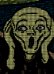 The Scream (ASCII Art)